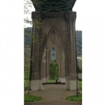 Cathedral Park, St. Johns Bridge, Portland, Oregon by Shannon Wilkinson